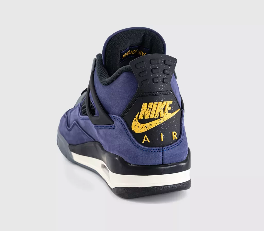 Air Jordan 4 All Star Weekend Nike Air heel branding detail